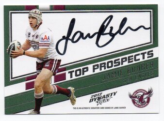 Z 2012 Signature Jamie Buhrer Dynasty Top Prospect 195 Front.jpg