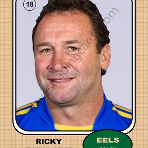 2013 Eels Retro 1970 set Ricky Stuart front.jpg