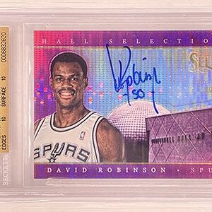 Auto - Hall Selections - Select - 2013-14 - Purple Prizm - David Robinson.jpg