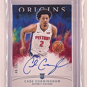 Auto - Rookie Autograph - Origins - 2021-22 - Red - Cade Cunningham - Colour Match.jpg