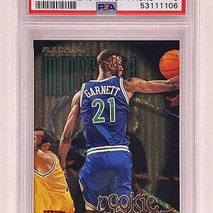 Insert - Rookie Phenom - Fleer - 1995-96 - Hot Packs - Kevin Garnett.jpg