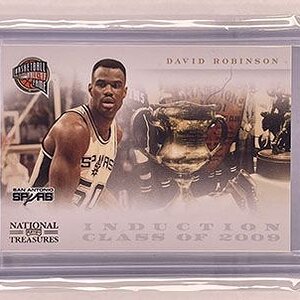 Insert - Hall of Fame - National Treasures - 2010-11 - David Robinson.jpg