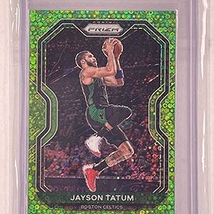 Base - Prizm - 2020-21 - Neon Green Fast Break Prizm - Jayson Tatum - Colour Match.jpg