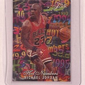 Insert - Hot Numbers - Flair - 1995-96 - Michael Jordan.jpg