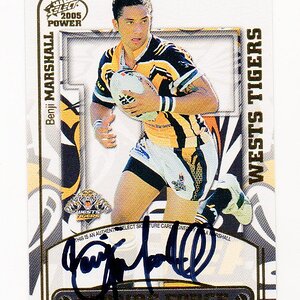 Benji Marshall 2005 Power Future Force Rookie #112 Front.jpg