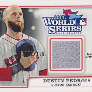 Dustin Pedroia 2014 World Series Champions Game-Used Jersey.jpg