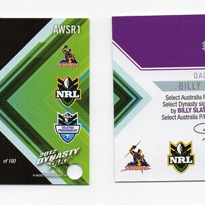 Billy Slater Dynasty Redemption Redeemed #002 Rear Pair.jpg