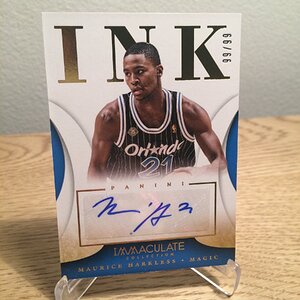 2013-14 Panini Immaculate Collection INK #72 Maurice Harkless.jpg