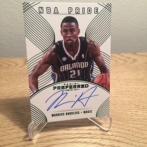 2013-14 Panini Preferred Green #447 Maurice Harkless.jpg