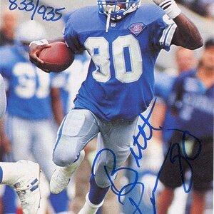 1995 Pro Line Brett Perriman - Detroit Lions Autograph Auto 833-935.JPG