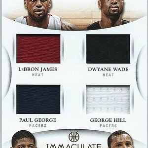 2012-13 Panini Immaculate Quads (George HillDwyane WadeLebron James) #38.jpg