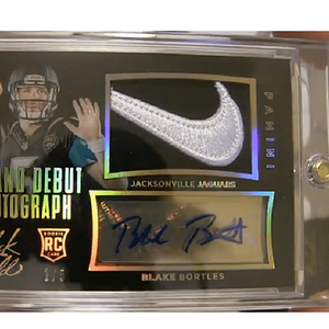 Blake Bortles, 2014 Panini Black Gold, Jersey Patch Auto, 1 of 5.png