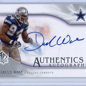 DeMarcus Ware, 2009 Upper Deck SP Authentic, Auto, Unnumbered.jpg