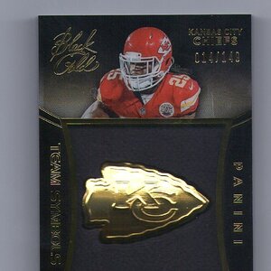 Jamaal Charles, 2014 Panini Black Gold, Team Logo, 014 of 149.jpg