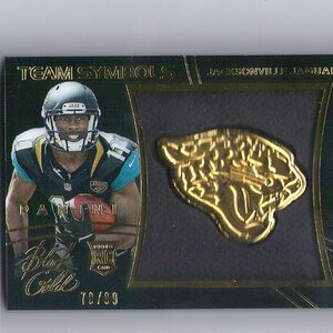 Marqise Lee, 2014 Panini Black Gold, Team Logo, 70 of 99.jpg