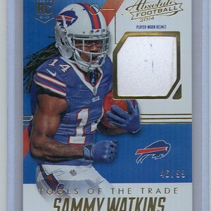 Sammy Watkins, 2014 Panini Absolute, Helmet Patch, 46 of 99.jpg