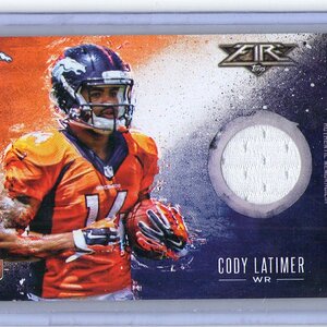 23. Cody Latimer, 2014 Topps Fire, Jersey Patch, Unnumbered.jpg