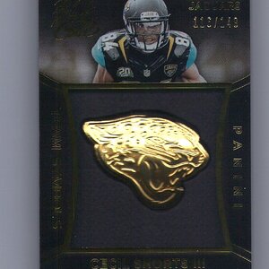 38. Cecil Shorts  III, 2014 Panini Black Gold, Team Logo Card, 116 of 149.jpg