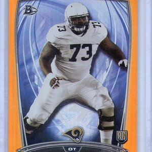 47. Greg Robinson, 2014 Topps Bowman, Parallel, 200 of 299.jpg