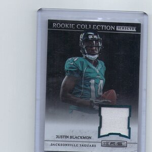 48. Justin Blackmon, 2012 Panini Rookies & Stars, Jersey Patch, Unnumbered.jpg