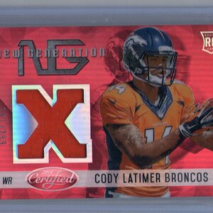 7. Cody Latimer, 2014 Panini Certified, Jersey Patch Red, 161 of 299.jpg