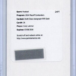 14. Cody Latimer, 2014 Panini Contenders, Auto Draft Class Gold Redemption.jpg