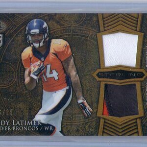 75. Cody Latimer, 2014 Topps Bowman Sterling, Jersey Patch Dual, 26 of 99.jpg