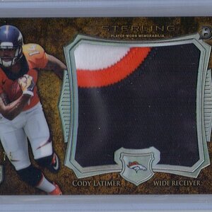 76. Cody Latimer, 2014 Topps Bowman Sterling, Jersey Patch, 24 of 75.jpg