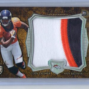 77. Cody Latimer, 2014 Topps Bowman Sterling, Jersey Patch, 71 of 75.jpg