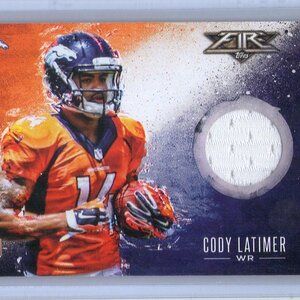 87. Cody Latimer, 2014 Topps Fire, Jersey Patch, Unnumbered.jpg