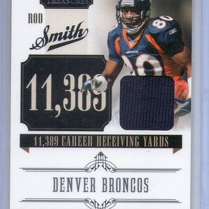 2011 Panini National Treasures, Rod Smith.jpg