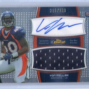 2011 Topps Finest, Von Miller, 209 of 339.jpg