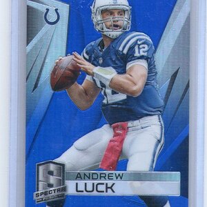 2014 Panini Sprectra, Andrew Luck, 48 of 49.jpg