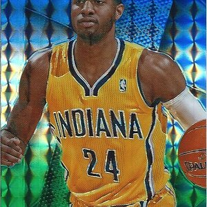 2014-15 Panini Prizm Blue and Green Mosaic Prizms #120.jpg