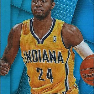 2014-15 Panini Prizm Light Blue Prizms #120 Paul George #23-49.jpg