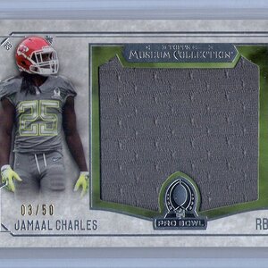 2014 Topps Museum, Jamaal Charles, 03 of 50.jpg