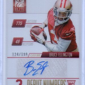 2013 Panini Elite, Bruce Ellington, 124 of 199.jpg