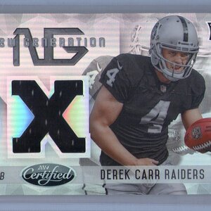 2014 Panini Certified, Derek Carr, 051 of 599.jpg