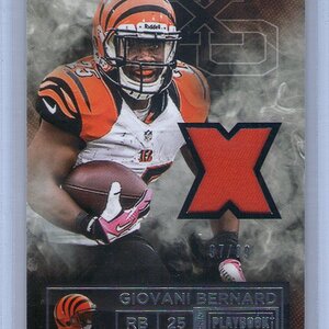 2014 Panini Playbook, Giovani Bernard, 97 of 99.jpg