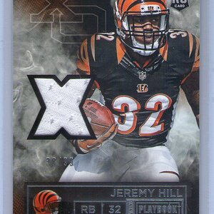 2014 Panini Playbook, Jeremy Hill, 38 of 99.jpg