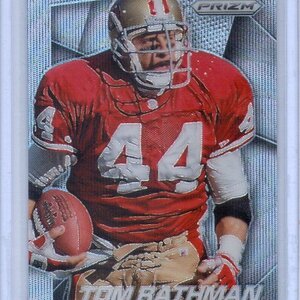 2014 Panini Prizm, Tom Rathman, 50 of 99.jpg