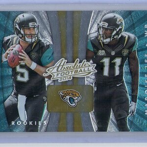 2014 Panini Absolute, Bortles, Lee, Robinson & Hurns (front).jpg