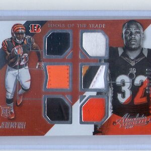 2014 Panini Absolute, Jeremy Hill, 004 of 249.jpg