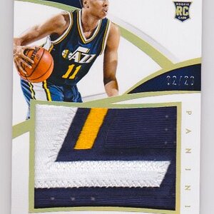 2014-15 Immaculate Collection Rookie Jerseys Prime #36 Dante Exum.jpeg