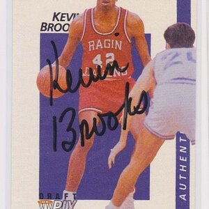 1991 Courtside Autographs #7 Kevin Brooks.jpeg