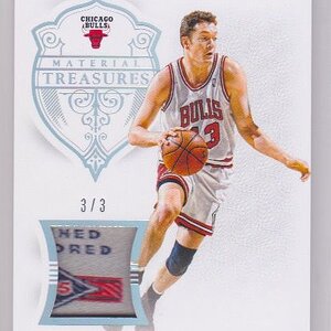 2014-15 Panini National Treasures Material Treasures Prime Laundry Tags #MTLL Luc Longley 3:3.jpeg