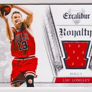 2014-15 Panini Excalibur Royalty Jerseys #11 Luc Longley.jpeg