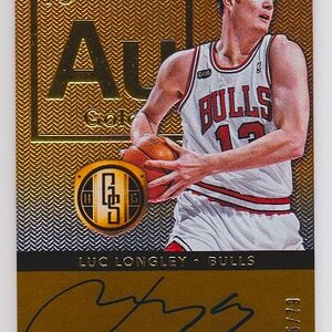 2014-15 Panini Gold Standard Luc Longley AU gold 55:79 NIB.jpeg