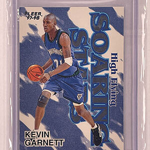 Insert - Soaring Stars - Fleer - 1997-98 - High Flying - Kevin Garnett.jpg