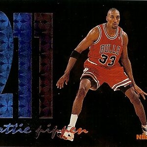 1994-95 Hoops Big Numbers Rainbow Green Blue Purple.jpg